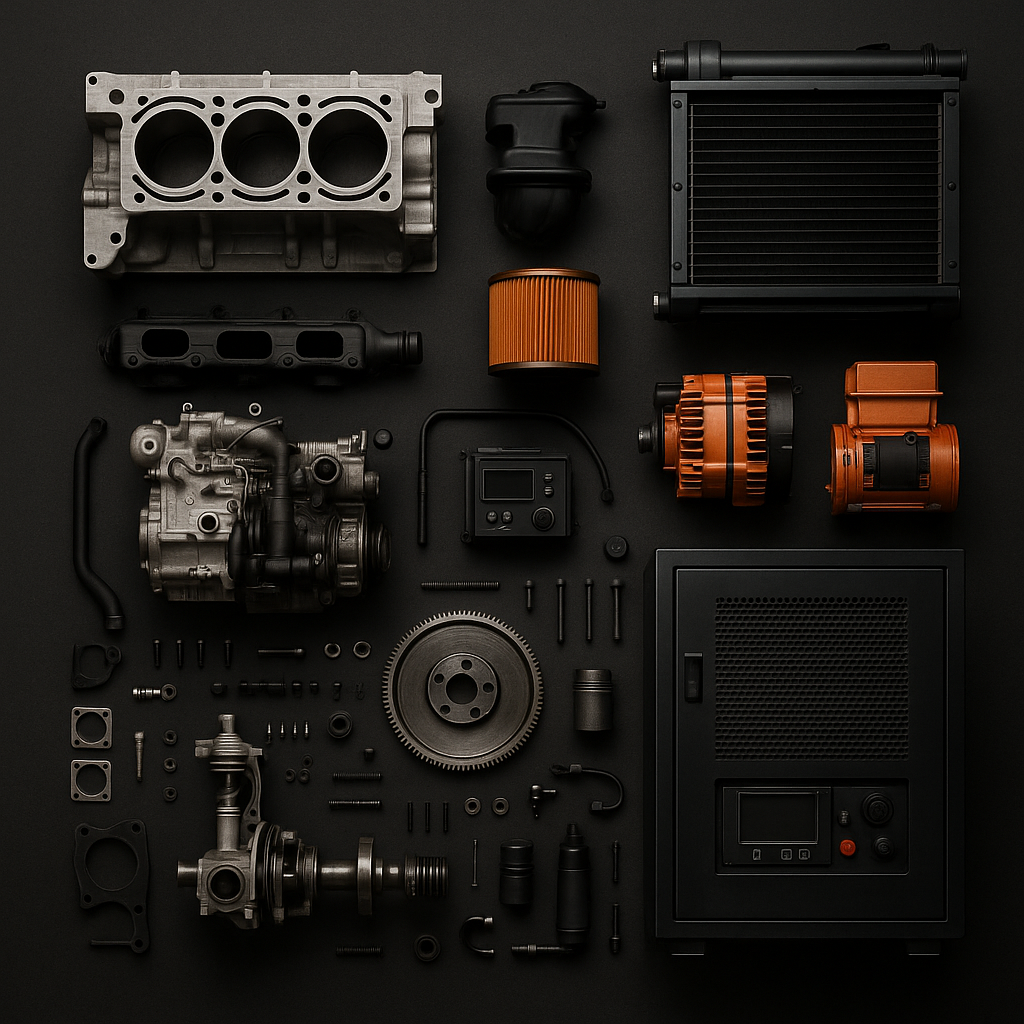 Schematische Darstellung der ThermoHybrid Anlage